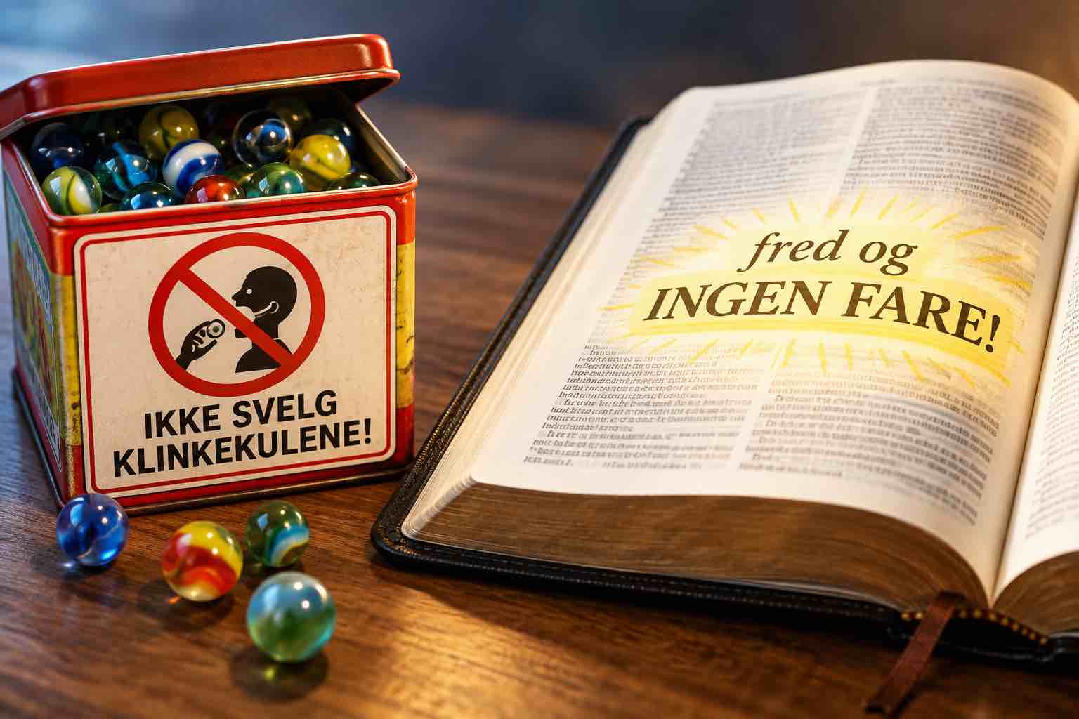 Vi advares og advares, bortsett fra et sted...