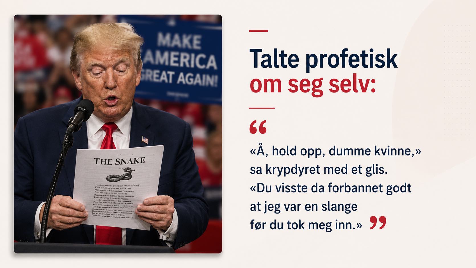 the-snake-trump